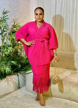 FRINGE LUXE SET (PINK)