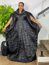 LUXE RIPPLE BROCADE (BLACK)