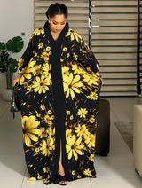 GOLDEN PETAL FLOW KAFTAN