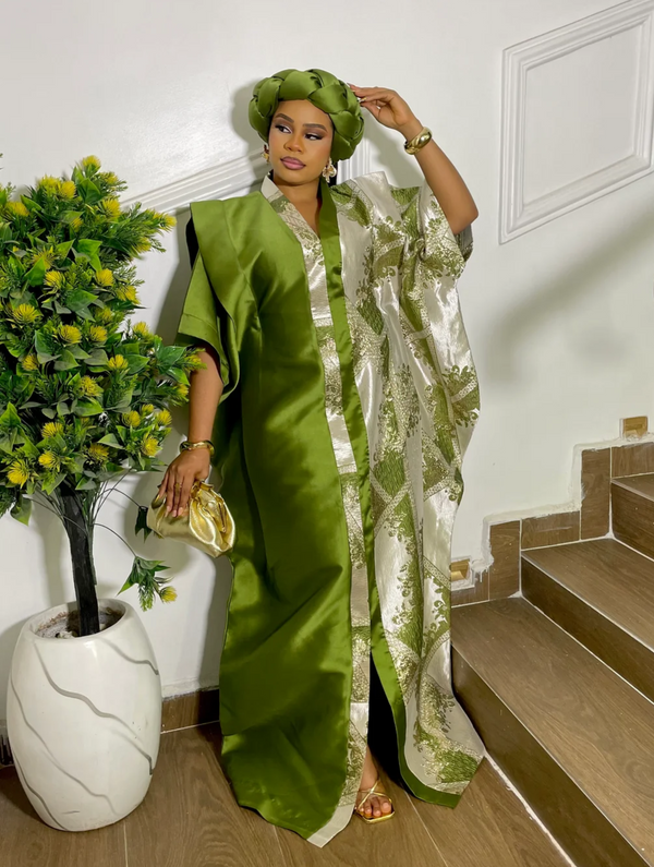 REGAL FLORAL BUBU (GREEN)