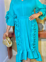 TIMELESS RUFFLE DRESS