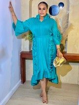 TIMELESS RUFFLE DRESS