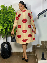 KISS & TELL SWING DRESS