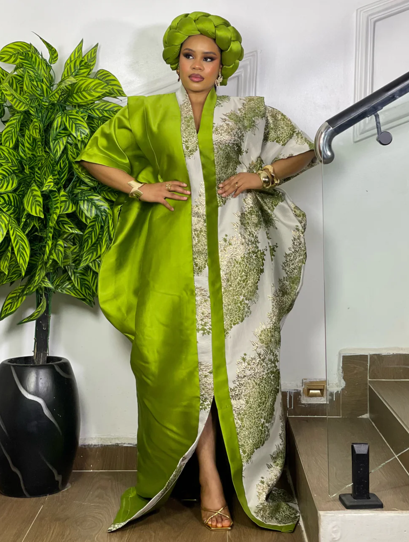 REGAL FLORAL BUBU (GREEN)