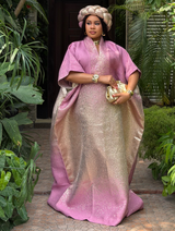 ROYAL RADIANCE TWO TONED BROCADE