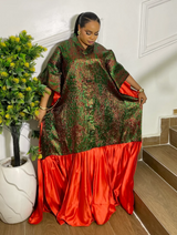 QUEEN MOTHER BROCADE BUBU