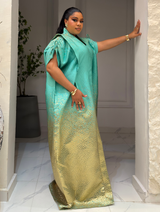 IMPERIAL OMBRE BUBU (TURQUOISE & CHAMPAGNE GOLD)