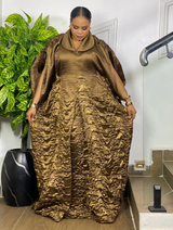 LUXE RIPPLE BROCADE (CHAMPAGNE GOLD)