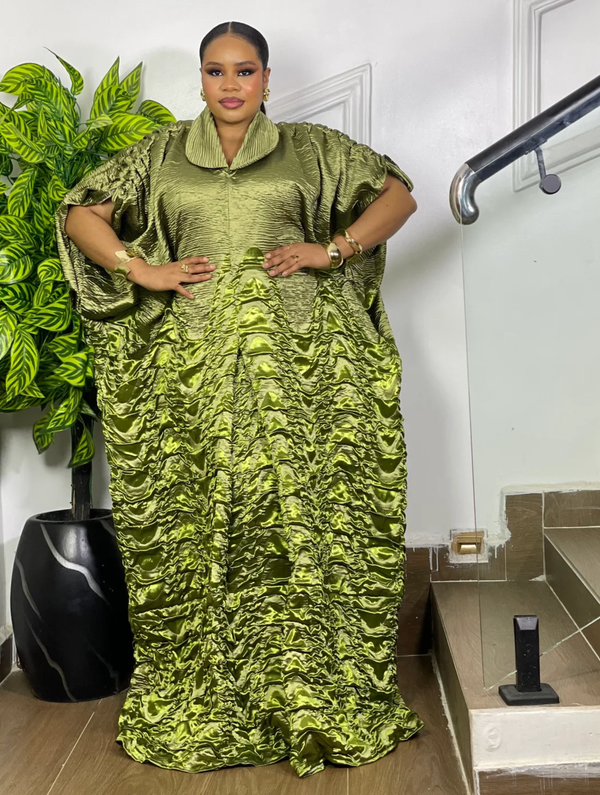 LUXE RIPPLE BROCADE (OLIVE)