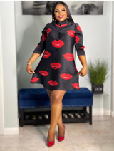 KISS & TELL SWING DRESS