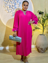 NOIR LUXE DRESS (PINK)