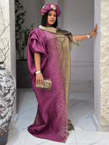 OMBRE MAJESTIC BUBU (METALLIC PLUM/CHAMPAGNE GOLD)