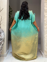 IMPERIAL OMBRE BUBU (TURQUOISE & CHAMPAGNE GOLD)