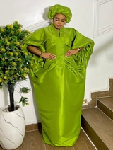 REGAL LUXE KAFTAN  (OLIVE)