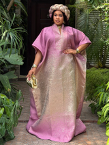 ROYAL RADIANCE TWO TONED BROCADE