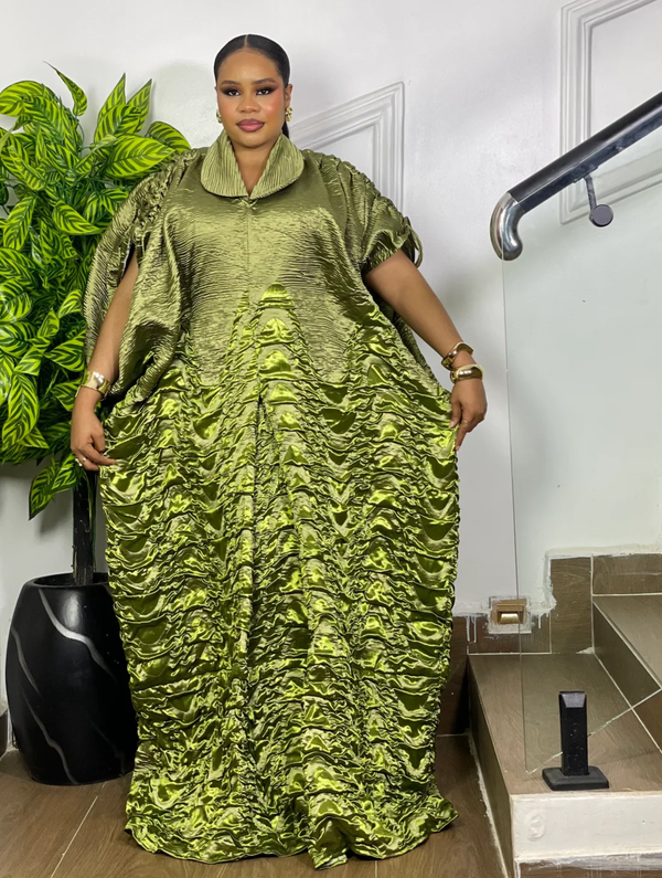 LUXE RIPPLE BROCADE (OLIVE)