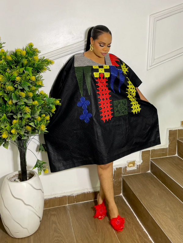 Vibrant Breeze Midi Bubu