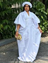REGAL LUXE KAFTAN (WHITE)