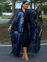 STATEMENT ORGANZA BUBU (BLUE)