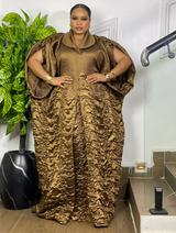 LUXE RIPPLE BROCADE (CHAMPAGNE GOLD)