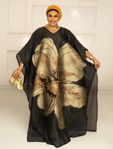 3D ORGANDI BROCADE