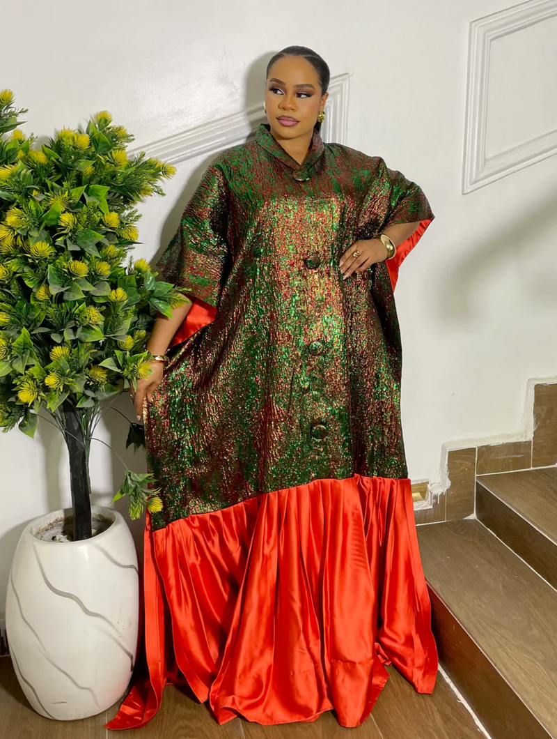 QUEEN MOTHER BROCADE BUBU
