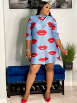 KISS & TELL SWING DRESS