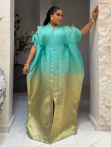 IMPERIAL OMBRE BUBU (TURQUOISE & CHAMPAGNE GOLD)