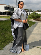 OMBRE MAJESTIC BUBU (BLACK/SILVER)