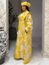 QUEEN IDIA BROCADE (YELLOW)