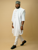 IVORY SOVEREIGN AGBADA