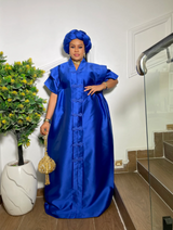 BUTTON DOWN RADIANCE BUBU (BLUE)
