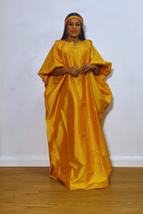 Buttoned Grandeur Bubu (Mustard)