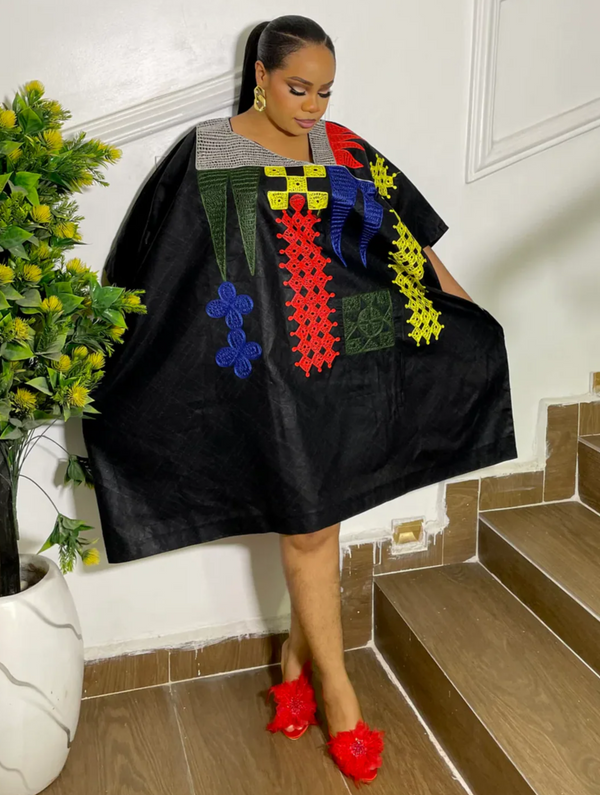 Vibrant Breeze Midi Bubu