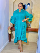 TIMELESS RUFFLE DRESS