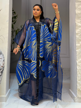 STATEMENT ORGANZA BUBU (BLUE)