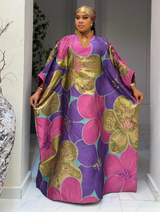 FLORAL MAJESTIC BUBU (PURPLE)