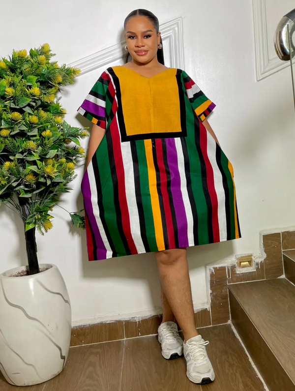 THE CANDY STRIPE ANKARA BUBU
