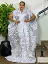 LUXE RIPPLE BROCADE (WHITE)