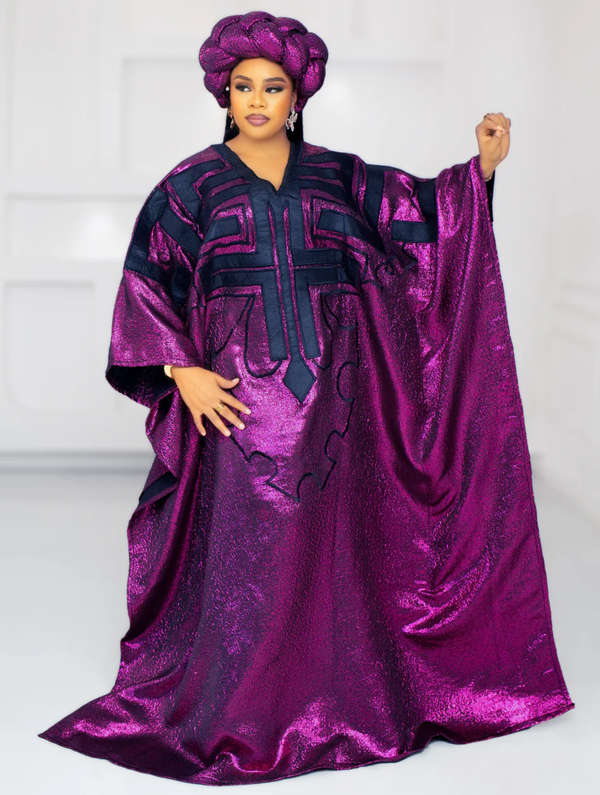 DYNASTY EMBROIDERED BROCADE (MAGENTA)