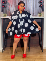 POWER CIRCLE SET(BLACK/RED)