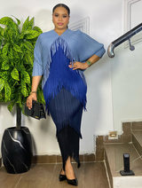 MIDNIGHT CASCADE DRESS