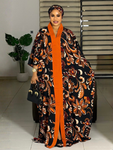 AUTUMN BLOOM LUXE KAFTAN