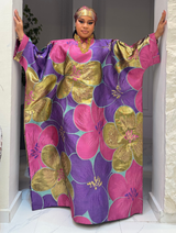 FLORAL MAJESTIC BUBU (PURPLE)