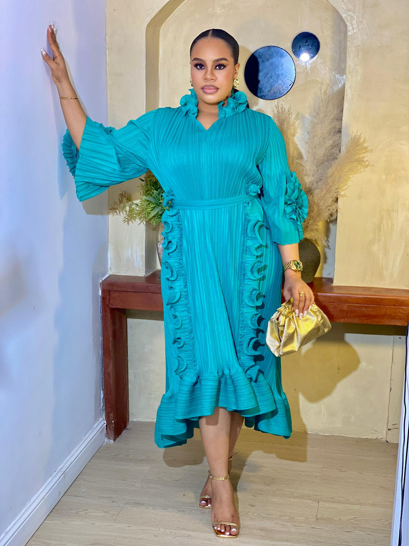 TIMELESS RUFFLE DRESS