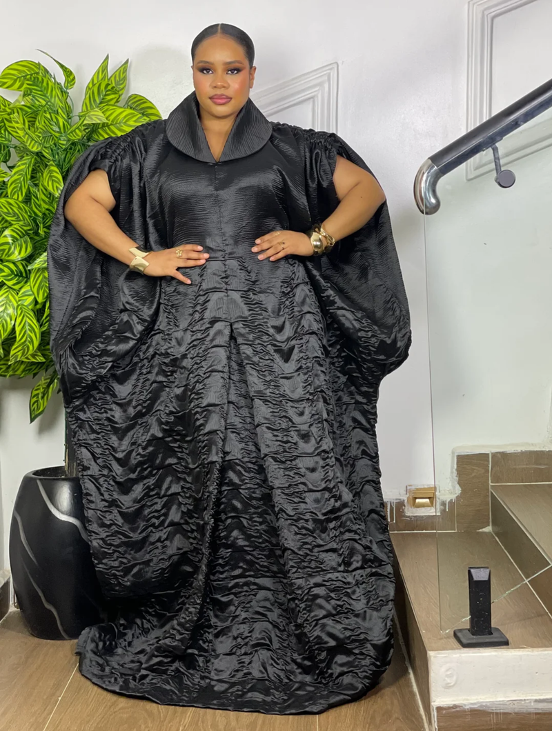 LUXE RIPPLE BROCADE (BLACK)