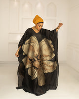 3D ORGANDI BROCADE
