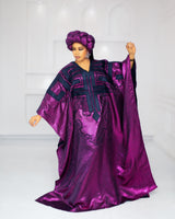 DYNASTY EMBROIDERED BROCADE (MAGENTA)