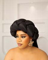 ZURI AFRICAN BRAIDED HAIRBAND (BLACK)