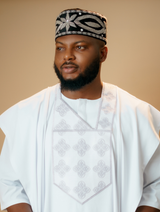 IVORY SOVEREIGN AGBADA
